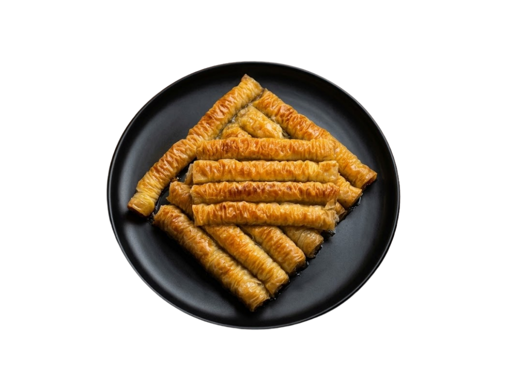 Baklawa Dedo, relleno de almendras